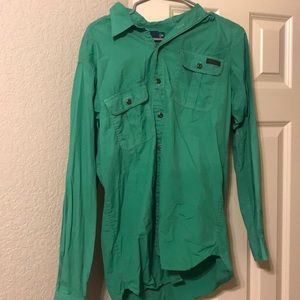 Polo green casual shirt